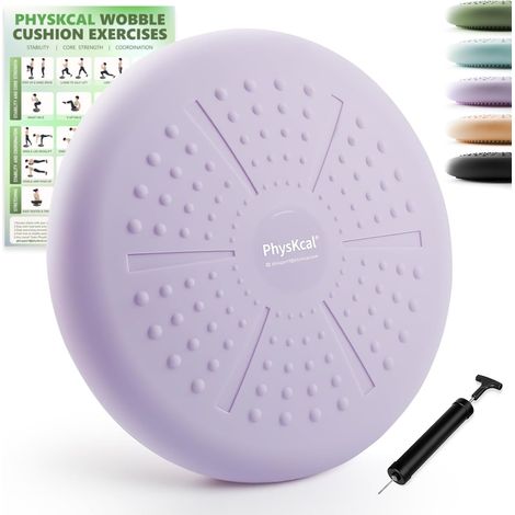 Coussin d'equilibre Ø33 cm, Disque de stabilite pour Fitness (1/5)