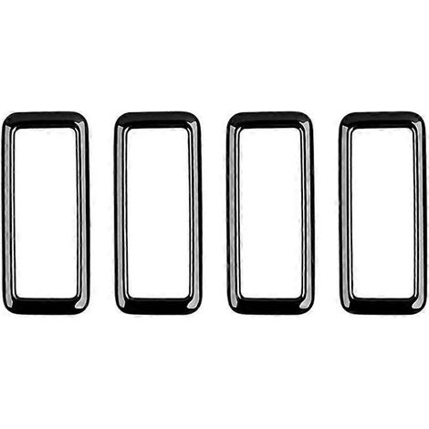 Aufkleber für die Lüftungsauslassblende der Klimaanlage für Prado LC250 2024, glänzend schwarz