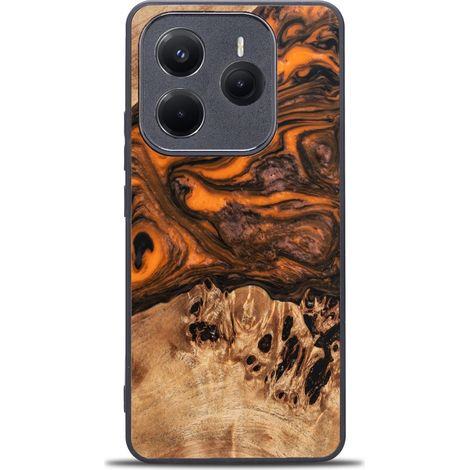 Custodia Bewood Unique per Xiaomi Redmi Note 14 5G - Arancione (1/3)