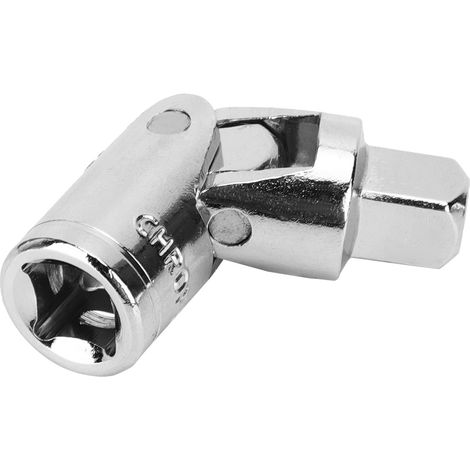3 pièces Cardan universel en acier chrome-vanadium poli miroir trempé raccord 1/4in 3/8in 1/2in (1/5)