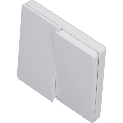 Interrupteur sans fil infrarouge 433MHz, sans batterie ni fil, pour maison intelligente avec double bouton (1/5)