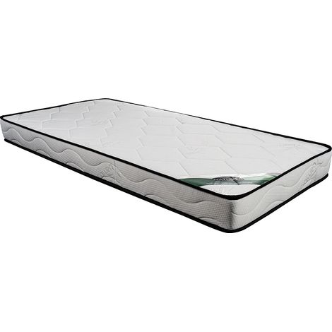 Materasso 90 x 190 cm schiuma e rivestimento bambù sp. 15 cm - KANANI di NATUREA (1/5)