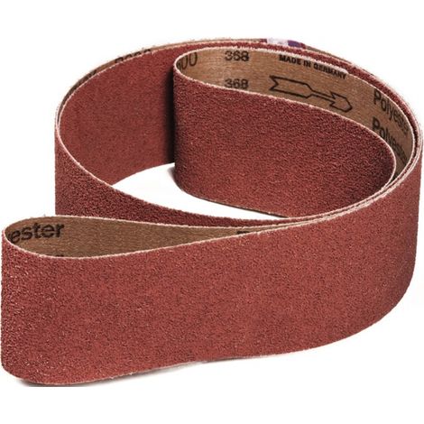 VSM 751709 Schleifband KK711X Länge 1000 mm Breite 50 mm Körnung 80 für Stahl/AL (1/4)