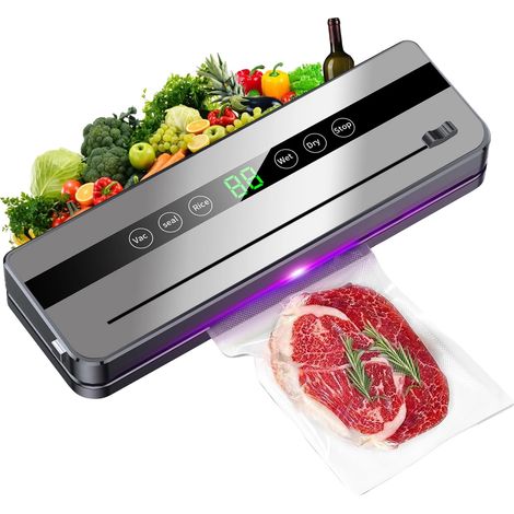Scelleuse sous vide, Contrôle tactile, Coupeur intégré, Style C -120W (1/2)
