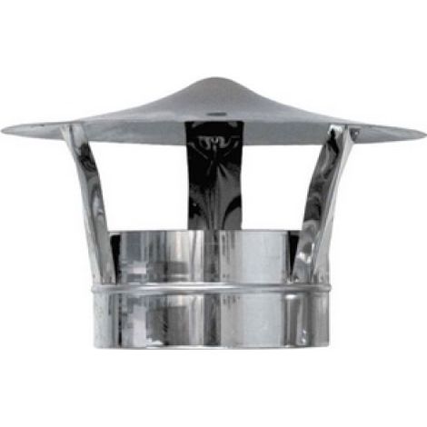 CAPPELLO CINESE CON BASE TONDA ZINCATO Diam. 130