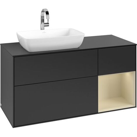 Villeroy & Boch F812HJPD Meuble sous lavabo Finion F81 (1/3)