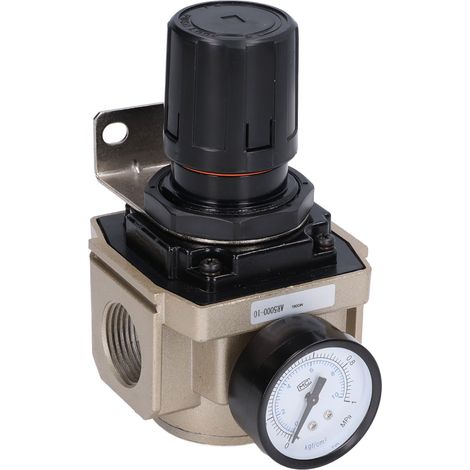 Régulateur de pression d'air pneumatique avec filtre et support de manomètre AR5000-10 (1/5)