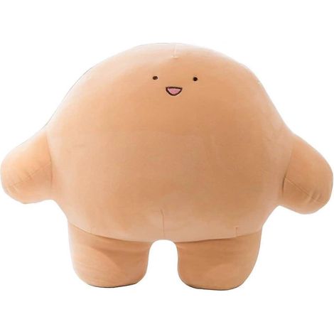 23 cm großes, zylindrisches Plüschpinguin-Körperkissen, niedlich und superweich, ideal für Kinder. Das perfekte Geschenk zum Kuscheln. (1/5)