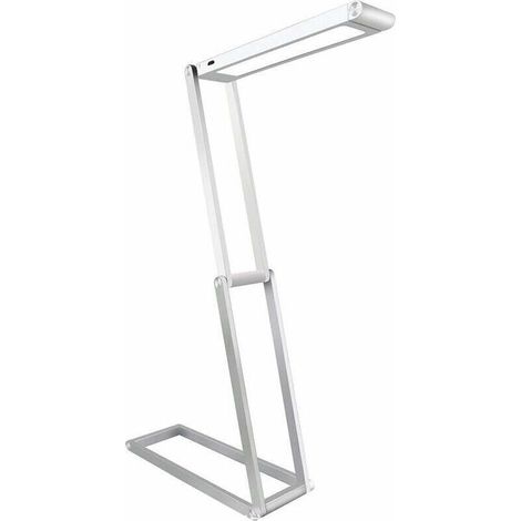 Lampe de Table en Aluminium créative Simple Portable Pliable Rechargeable LED Lampe de Bureau dimmable Lampe de Lecture veilleuse Cadeau lumière (Or Marque : ZEDARO
