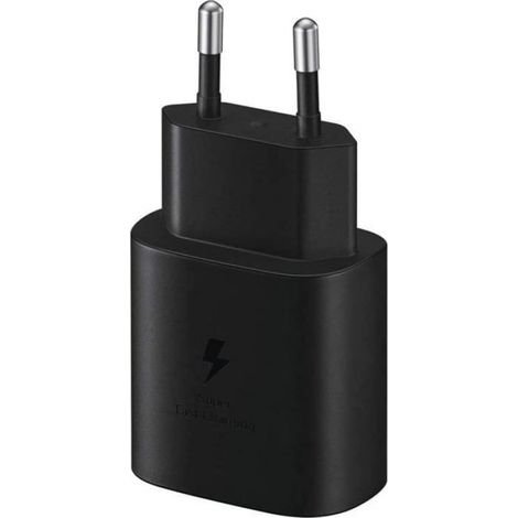 Chargeur USB Type C - 25 W - Compatible SuperCharge - Pour Smartphones Samsung - Câble Inclus - 1 Pièce (1/4)