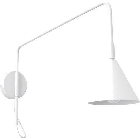 Sollux NOX Applique murale Nox Dome avec interrupteur, blanche, 1 x E14 (1/5)