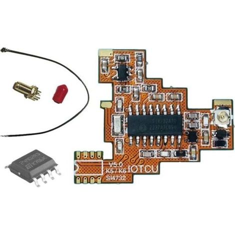 Module FPC SI4732 V5.0 + Puce 2M pour UV K5 K6 HF Réception Pleine Bande à Ondes Courtes/Réception Latérale (1/4)