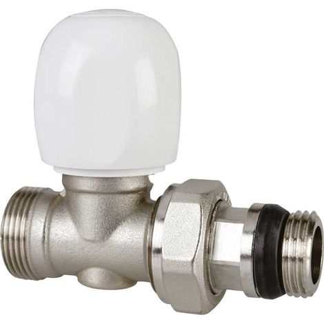 Raccordement de vanne thermostatique droite pour tuyau en cuivre, multicouche et Pe-X "Tulipano" Icma 3/8" X 1/2"