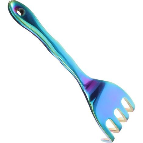 FITLAB-Râteau à gazon à quatre griffes, robuste, fête des mères, jardinage, fête des mères, râteau en métal, jardinage pour la fête des mères, jardinage pour la fête des mères (1/5)