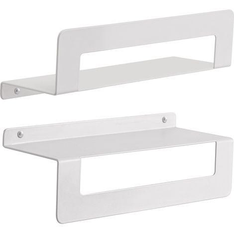 GEDY 20190230000 CLEO Estante toallero 30 cm blanco mate - ref: 20190230000 (1/2)