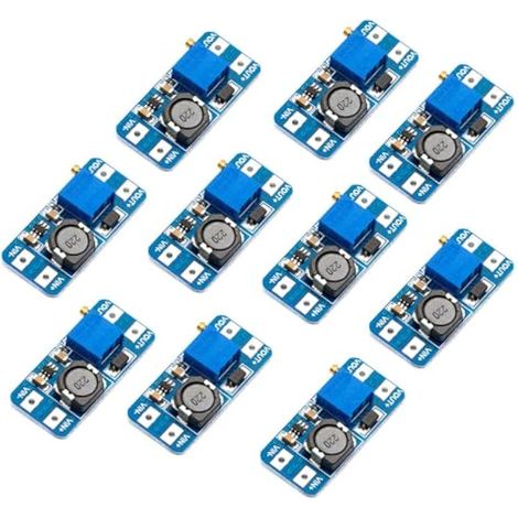 Convertisseur élévateur DC-DC, régulateur de tension ajustable 2-24 V vers 5-28 V, module d'alimentation pour Arduino (1/5)
