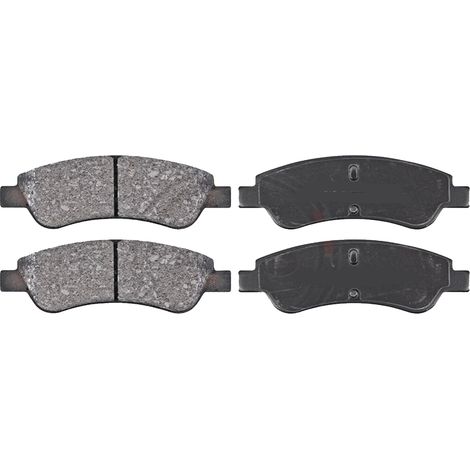KIT PASTIGLIE FRENO ANTERIORI compatibile con PEUGEOT 208 I (CA,CC) / PASTIGLIE FRENANTI AUTO OEM P 61 066 P 61 076, / SOSTITUZIONE DIRETTA / BASSA POLVERE / SILENZIOSO