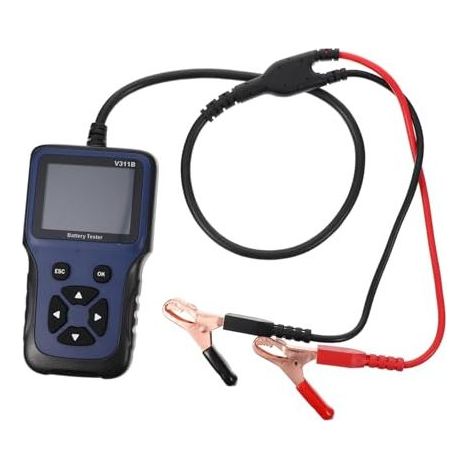 Autobatterietester mit integriertem Ladesystemanalysator, Druck- und Anzeigefunktion, vielseitiges Kfz-Diagnosegerät - (1/5)
