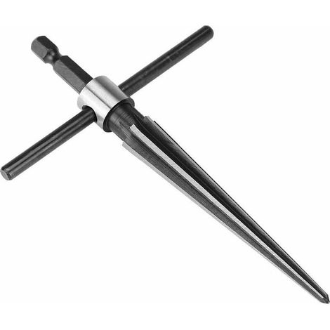 Alésoirs coniques d'atelier 3-13 mm, alésoirs coniques pour trous métalliques, alésoirs manuels, alésoirs à tige conique, outils de chanfreinage coniques, adaptés aux outils de travail du bois coniqu (1/5)