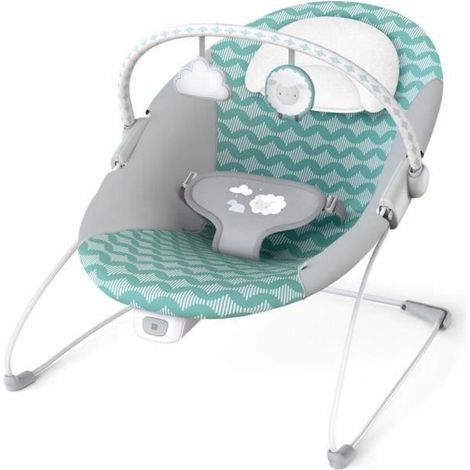Ity Transat Bouncity Bounce, vibrations apaisantes, arche de jeu avec 2 jouets, dehoussable et lavable en machine - Goji (1/3)