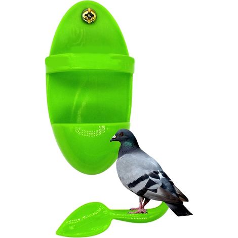 1 Porte-os de seiche,Matériau ABS et métal,Taille 9-12 cm,Accessoire cage,Oiseaux perroquets calopsittes (1/5)