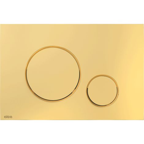 Bedienknopf für Unterputzsysteme, goldglänzend (1/3)