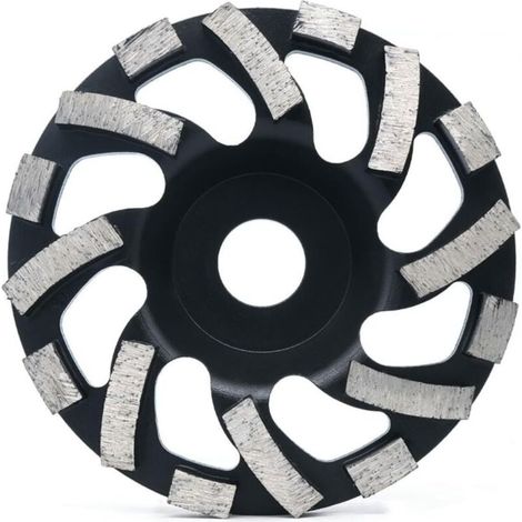 Diamantschleifscheibe für Beton, Schleifscheibe zum Schleifen von Beton, Stein und Granit, 125 mm (1/5)
