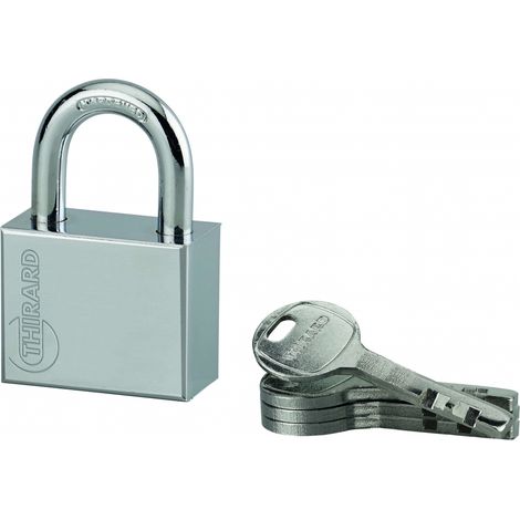 Lucchetto a disco 40 mm in acciaio cromato – THIRARD