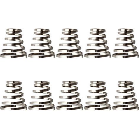 Set of 10 quick-release stainless steel spring-loaded bicycle wheel pins for bicycle wheels (1/5)