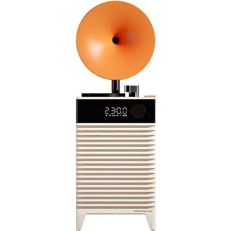 -202 Retro Bluetooth-Lautsprecher Kabelloser Outdoor-Bass-Subwoofer B--