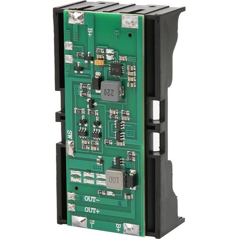 Convertisseur élévateur de tension pour batterie lithium 12 V/9 V, 5 en 1, carte d'élévation de tension, fonction de charge/décharge UPS (1/5)
