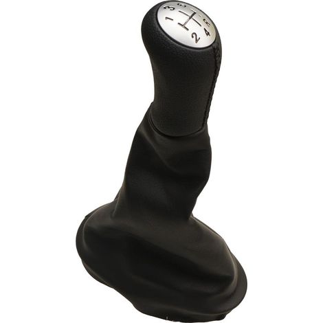 Pommeau de levier de vitesse 5 vitesses avec soufflet noir pour Clio 2 2001-2004 Clio 3 2005-2009 Megane 2 2002-2009 Scenic 2 2003-2006 Kangoo 2009 (1/5)
