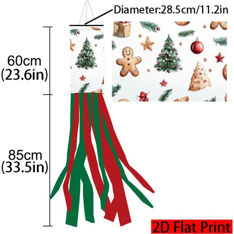 Girouette de Noël, décoration extérieure, décoration de terrasse, girouette - 30 cm - 70 cm - Style 11