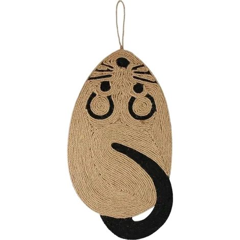 Cat Scratcher, Tapis à sisal résistant Fauteuil inclinable, Durable Chat intérieur, soulagement & Exercice, Jouet entraînement Bien-être Animaux(25 cm de large × 54 cm de long,Souris) (1/5)