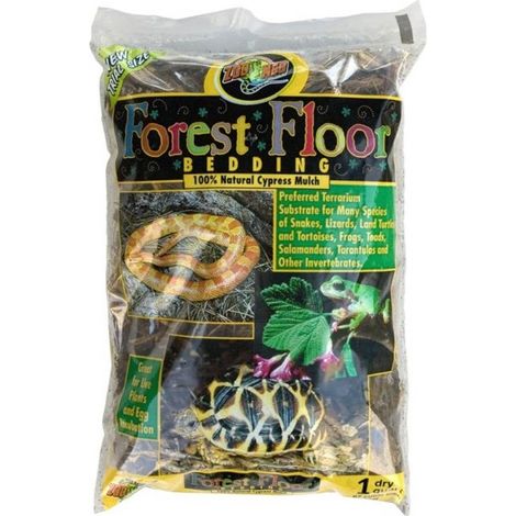 Substrato di cipresso perfetto per rettili Forest Floor 4,4l