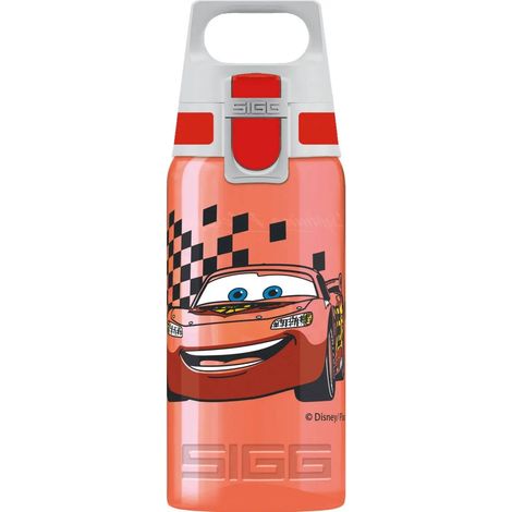 [NEUWERTIG] B-Ware Sigg Trinkflasche Flasche Viva One Cars Lightning Mc Queen 500ml Polypropylen