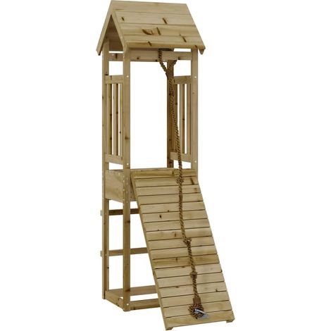 Maison Exclusive - Casetta con Arrampicata in Legno di Pino Impregnato (1/5)