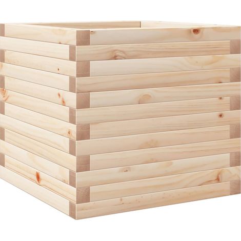 Maison Exclusive - Fioriera da Giardino 50x50x45,5 cm in Legno Massello di Pino