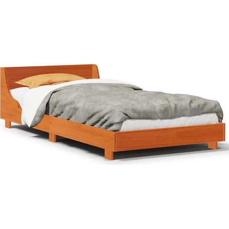 Maison Exclusive - Estructura de cama sin colchón madera maciza m (1/5)