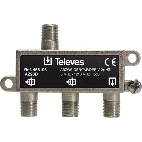 Decodificador televes az28d ganancia 8dB frecuencia 5-1218 MHz
