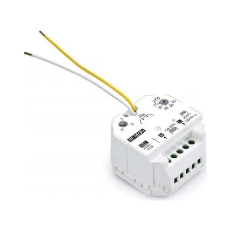 Acova – Récepteur radiofréquence encastrable RF X3D – Compatible thermostat 894160 – Installation dans boîte de raccordement standard – 895380