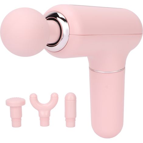 Pistolet de massage portable rechargeable USB pour massage des tissus profonds, vibrations profondes et soulagement de la douleur, masseur musculaire électrique (1/5)