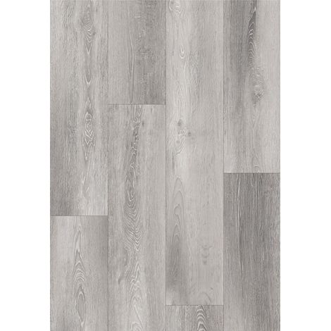 Mexen Clarksville échantillon de panneau en vinyle 1240 x 182 mm SPC 6,5 mm, sous-couche IXPE 1,5 mm, 4 V-Fuge, Chêne - F1133-S (1/2)
