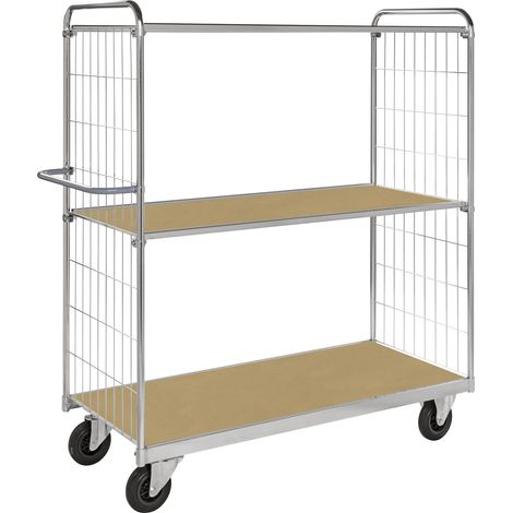 Ripiani adattati ESD con freni L x P x H 1790 x 650 x 1695 mm - Kongamek