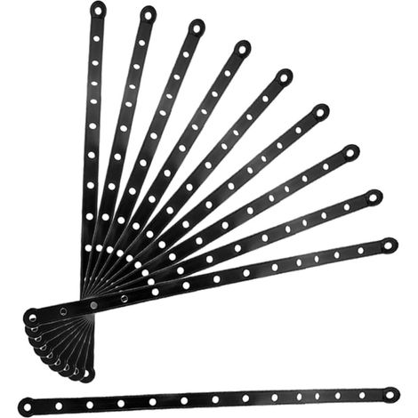 de fixation pour cintres en plastique incassable lot de 10 (1/5)