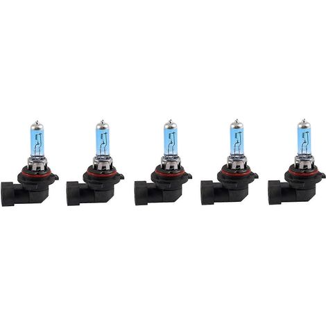 5 ampoules halogènes antibrouillard super blanches HB4 9006, haute puissance 55 W, 12 V (1/5)