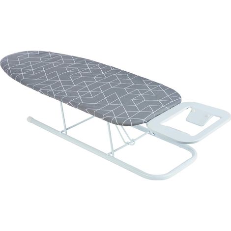 Table à Repasser Mini Table à Repasser Table à Repasser Petite Table à Repasser Peu encombrante (Gris Motif) (1/5)