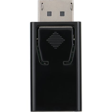 Adaptateur DisplayPort Mâle vers HDMI Femelle pour PC, Portable et Téléviseur - Interface Noire (1/5)
