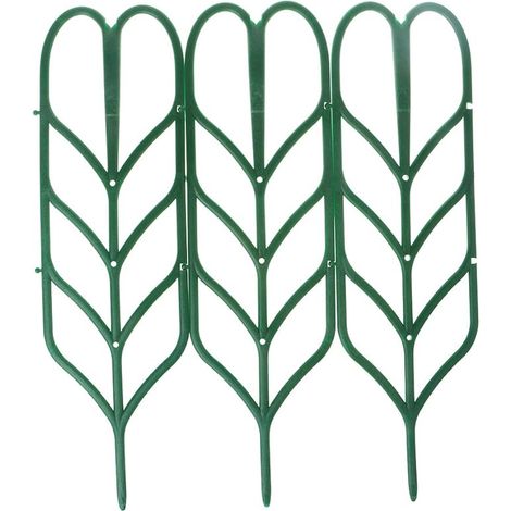 Lntyq 3er Set DIY Pflanzenstützen - Künstliches Klettergitter - Spalier für Gartengeräte - Für Kletterpflanzen, Gartenspalierstäbe für Pflanzen, Spalierpflanzen (1/5)