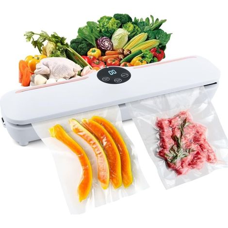 Machine sous vide pour aliments, Machine sous vide 62 kPa pour la cuisson et la conservation, Machine sous vide rechargeable (1/4)